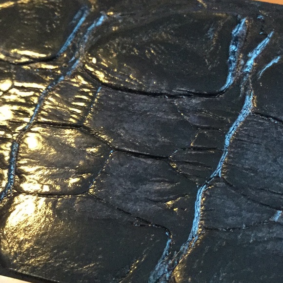 Pernice' Croc Embossed Leather Belt - Picture 8 of 8